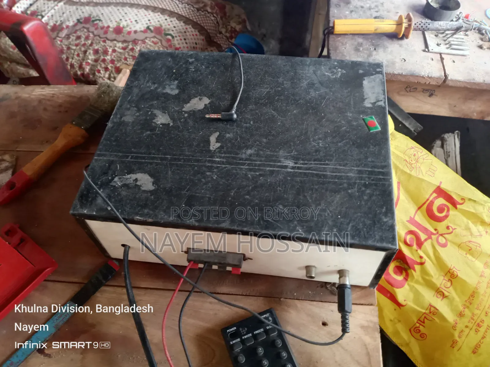 12" Dynamic Speaker+ Cabin + Twiter+ 2 Transition Amplifier