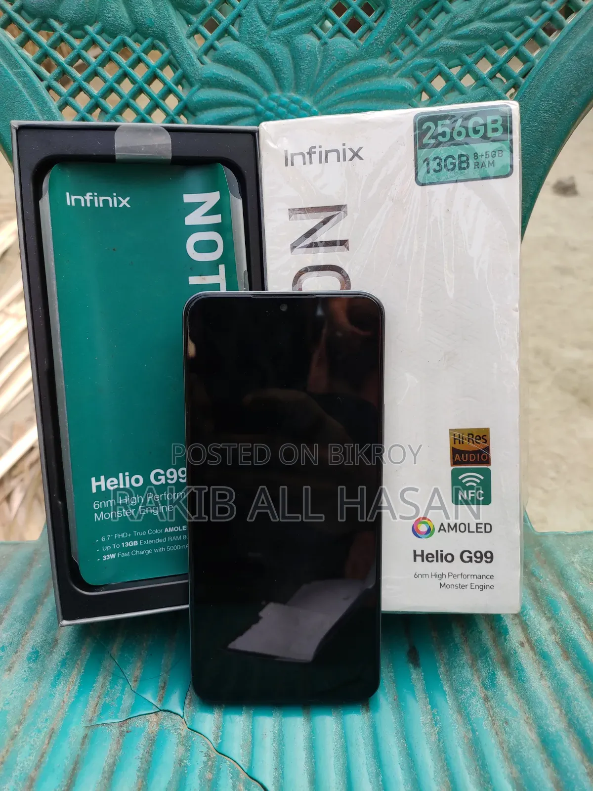 Infinix Note 12 (2023) 256 GB Blue