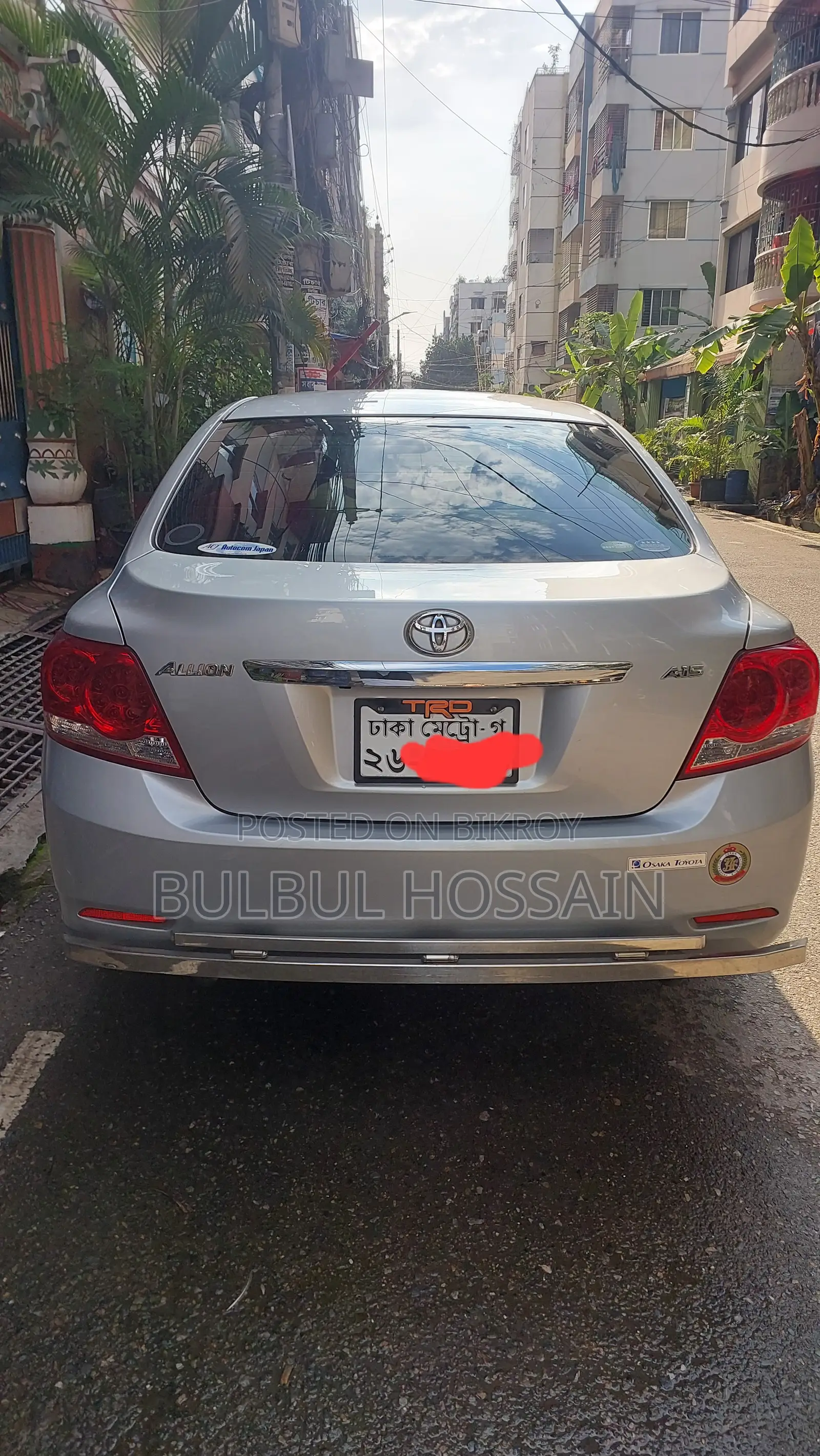 Toyota Allion 2011 Silver
