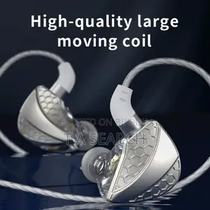 Original Qkz Hi6t Ear-hook Headphones With Free Premium Earphone Box