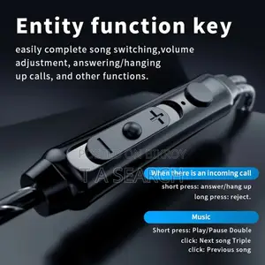 Original Qkz Hi6t Ear-hook Headphones With Free Premium Earphone Box