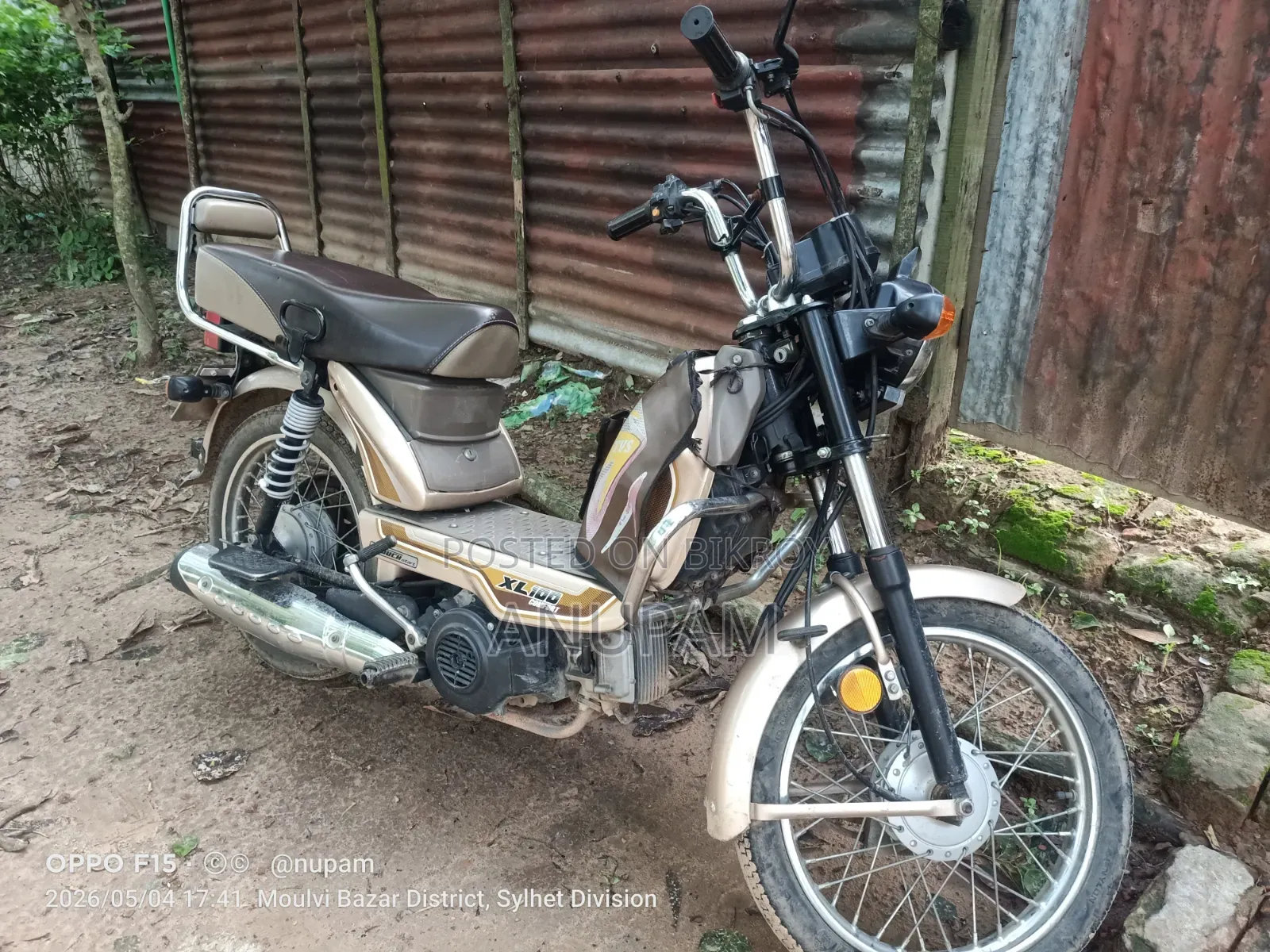 TVS XL 100 Comfort 2022 Gray