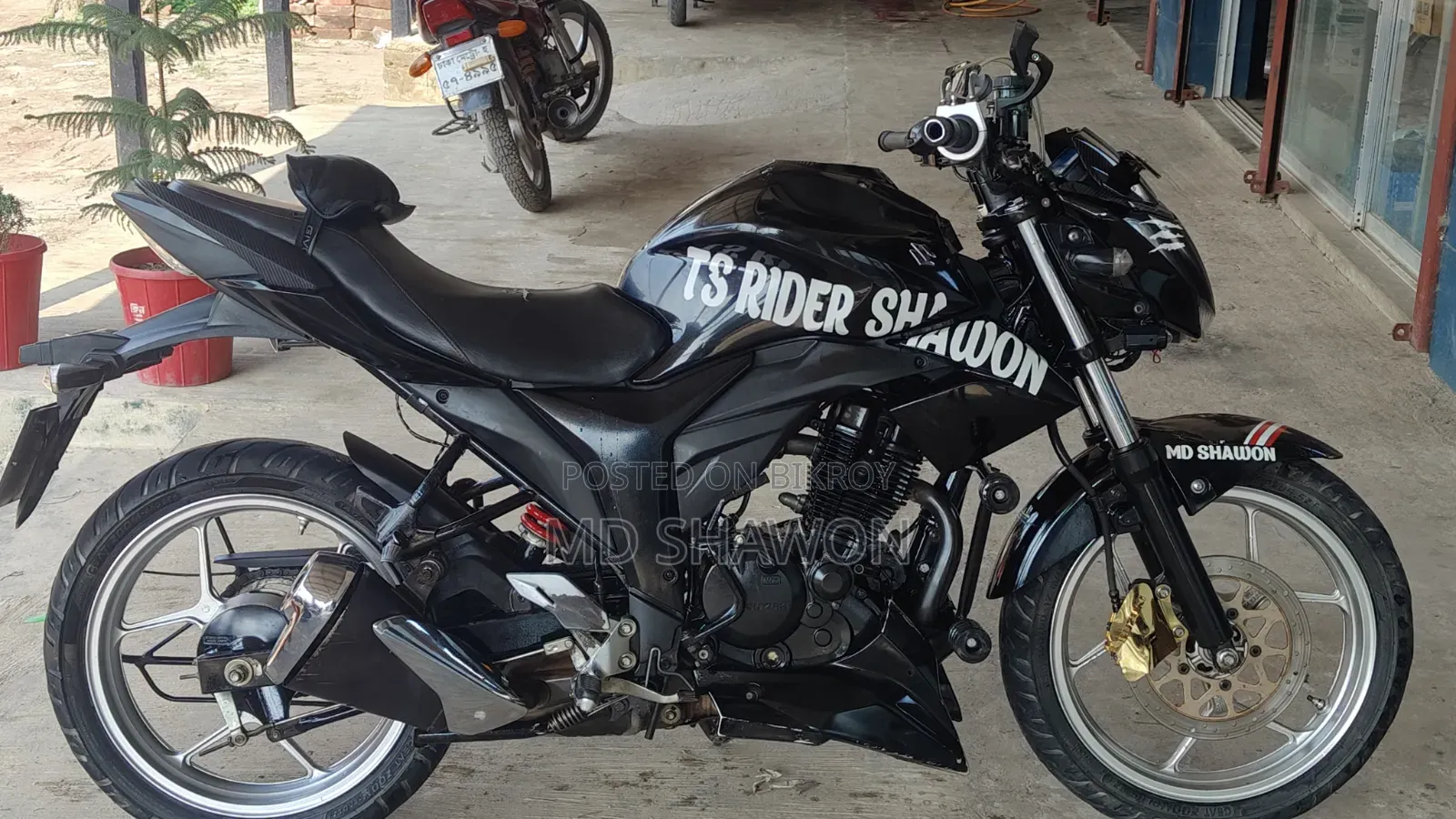 Suzuki Gixxer Monotone 2024 Black