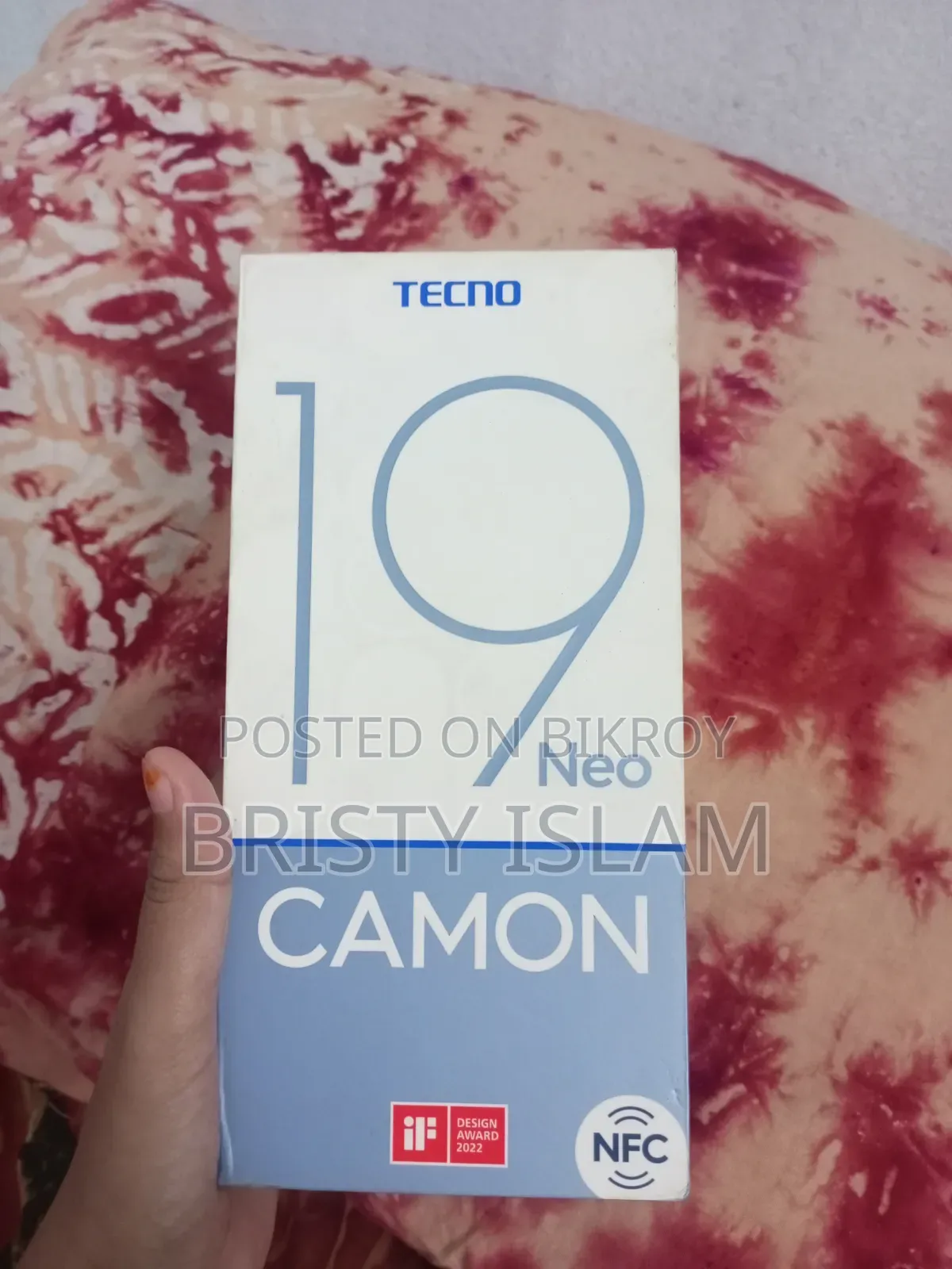 Tecno Camon 19 Neo 128 GB Blue