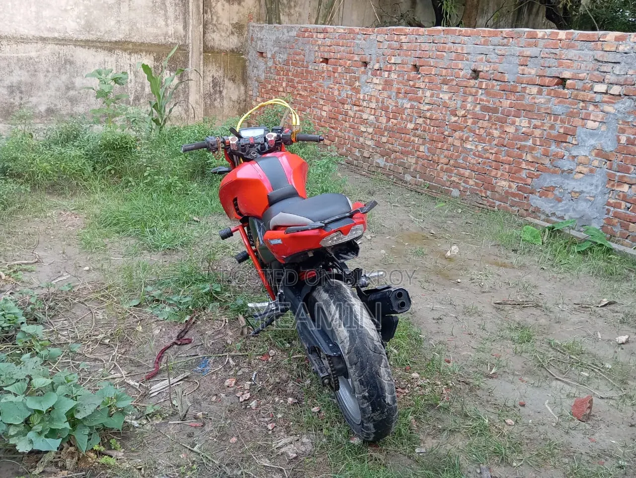 New TVS Apache 160 4V 2021 Red