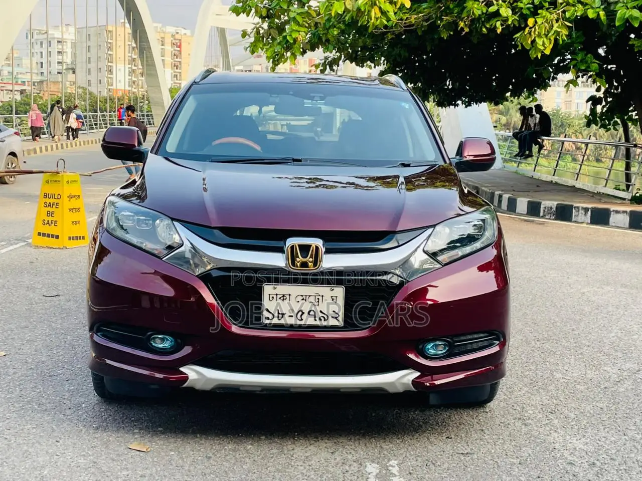 New Honda Vezel 1.5 Hybrid 2WD 2014 Maroon