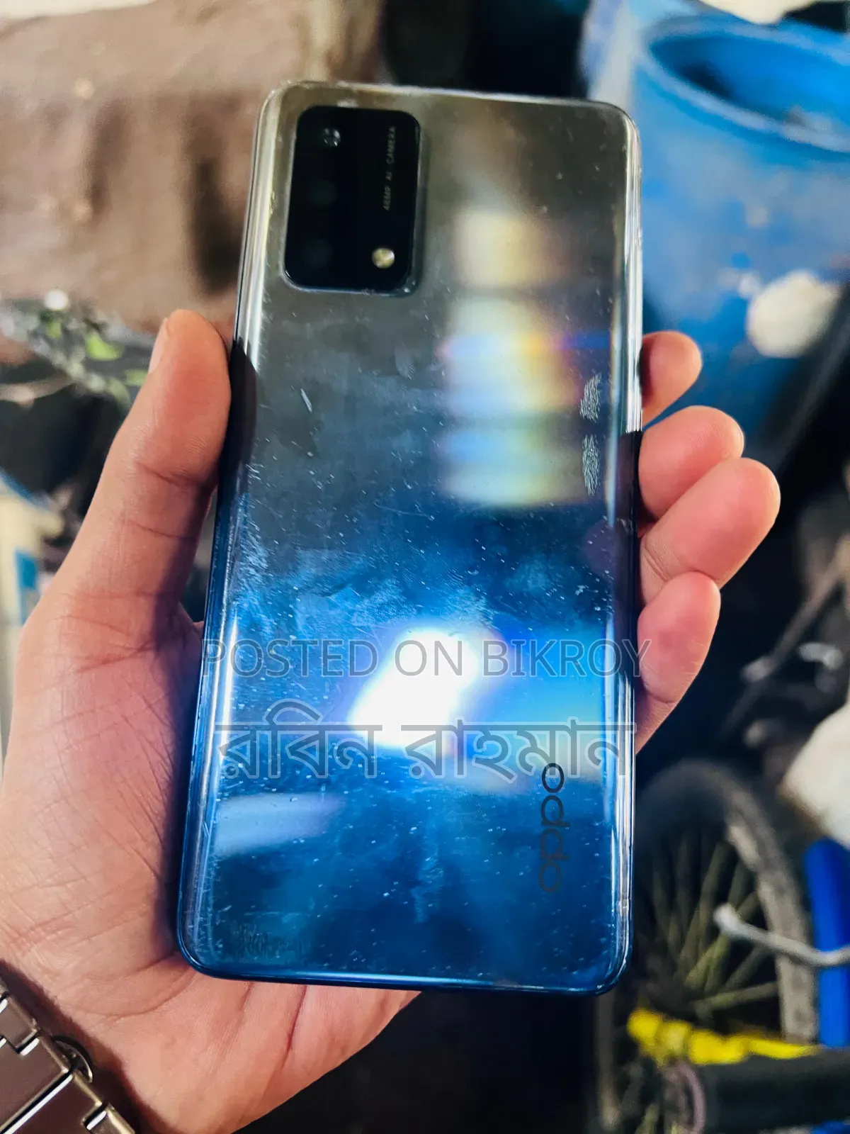 Oppo F19S 128 GB Blue