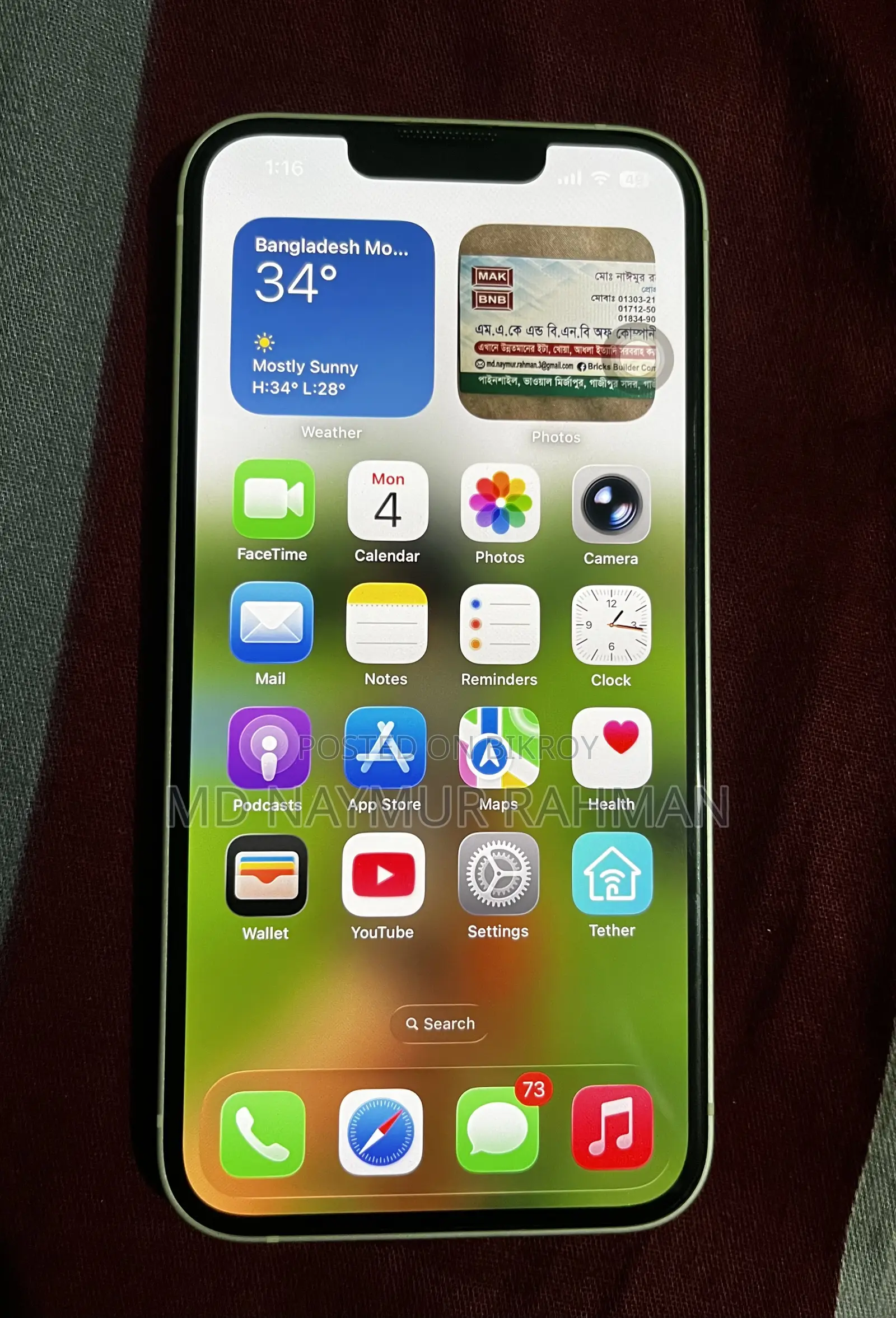 Apple iPhone 13 128 GB White