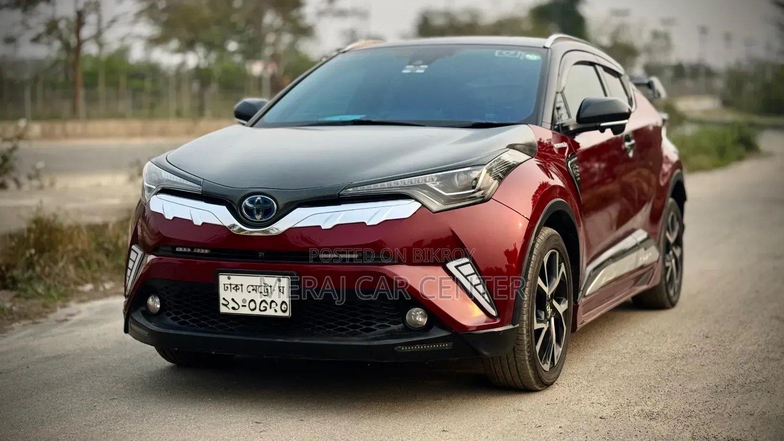 Toyota C-Hr 2017 Maroon