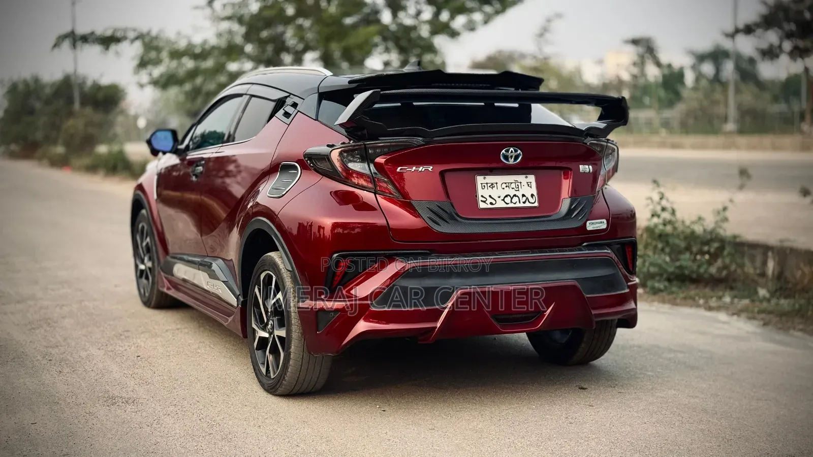 Toyota C-Hr 2017 Maroon