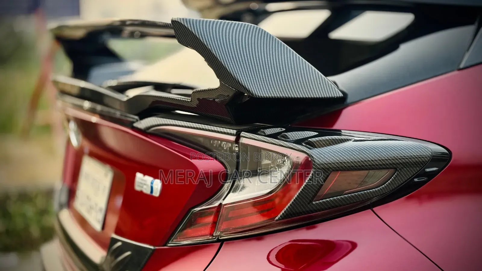 Toyota C-Hr 2017 Maroon