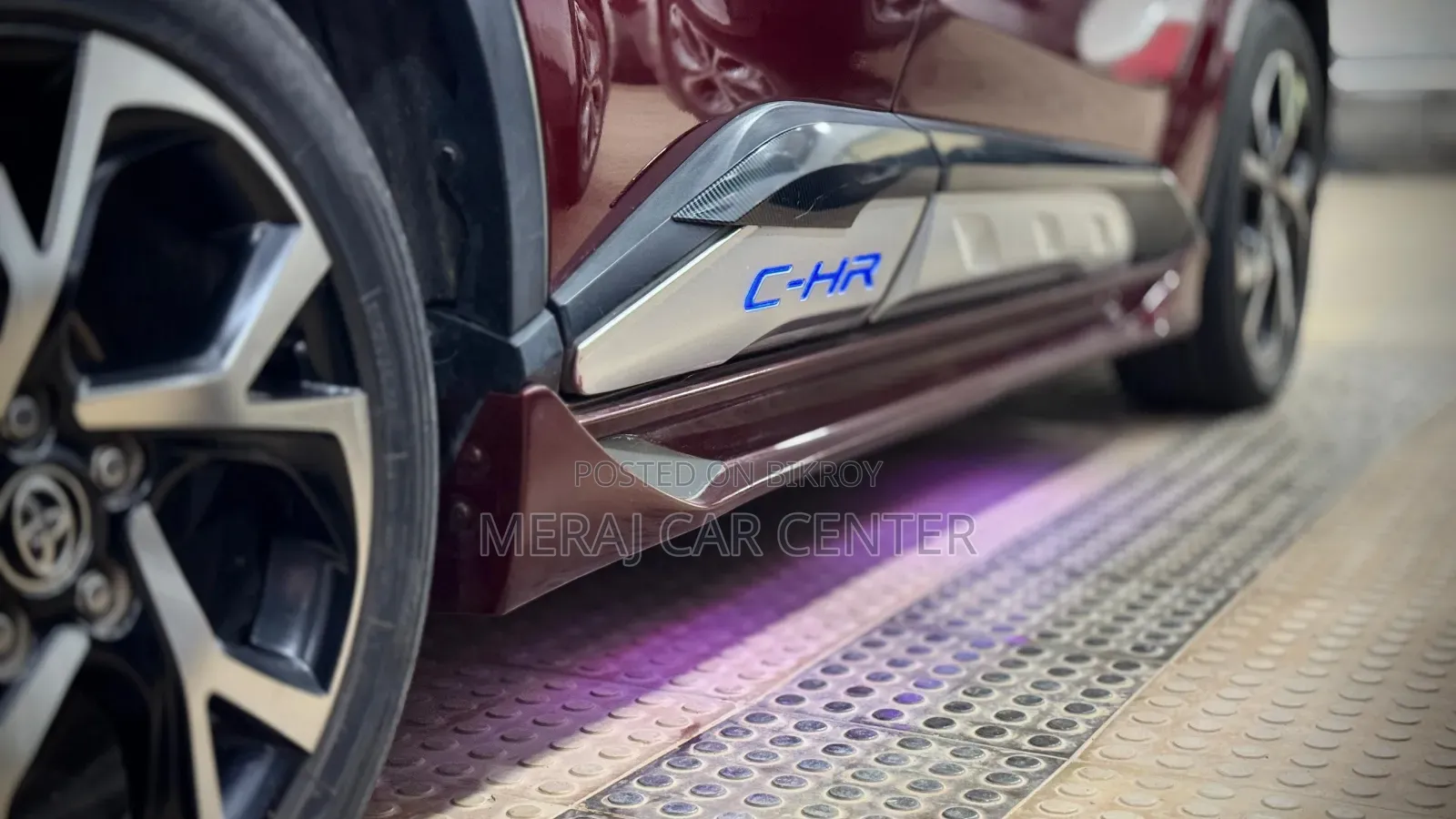 Toyota C-Hr 2017 Maroon