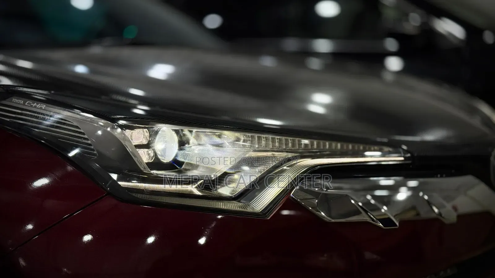 Toyota C-Hr 2017 Maroon