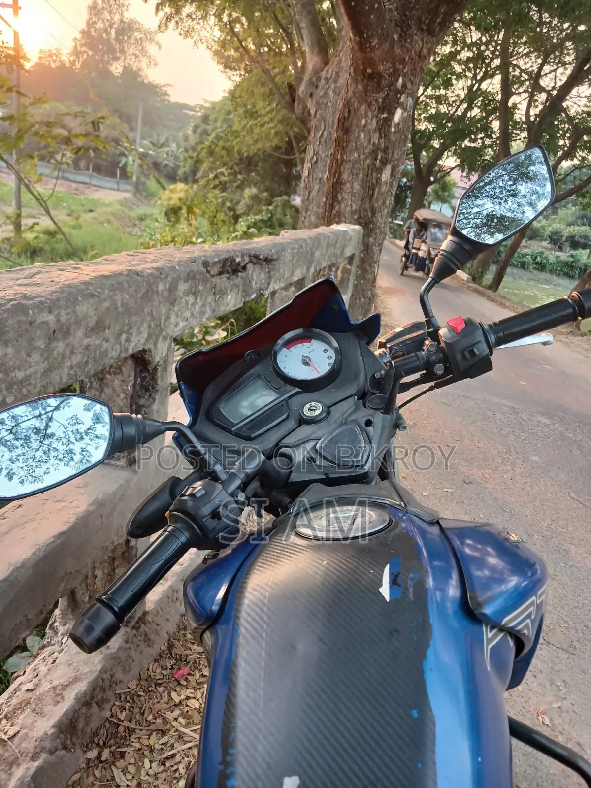 TVS Apache RTR 160 2V 2017 Blue