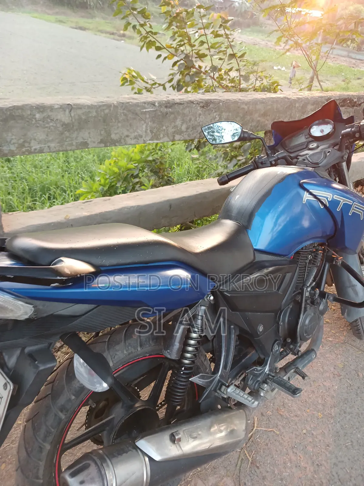 TVS Apache RTR 160 2V 2017 Blue