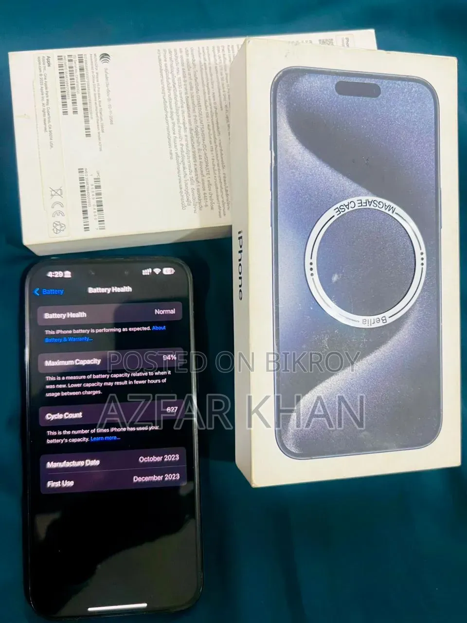 Apple iPhone 15 Pro Max 256 GB Blue