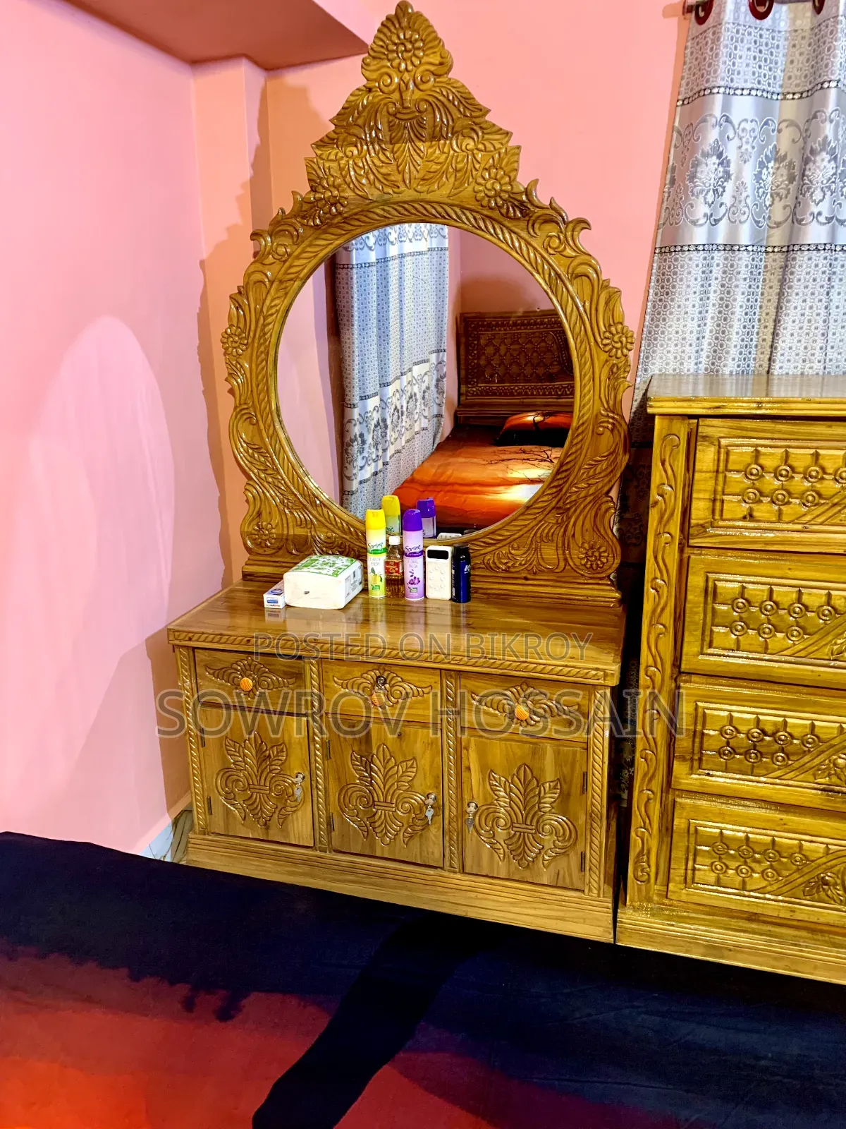 Chittagong Teak Wood Furniture Used for Only 1 Month