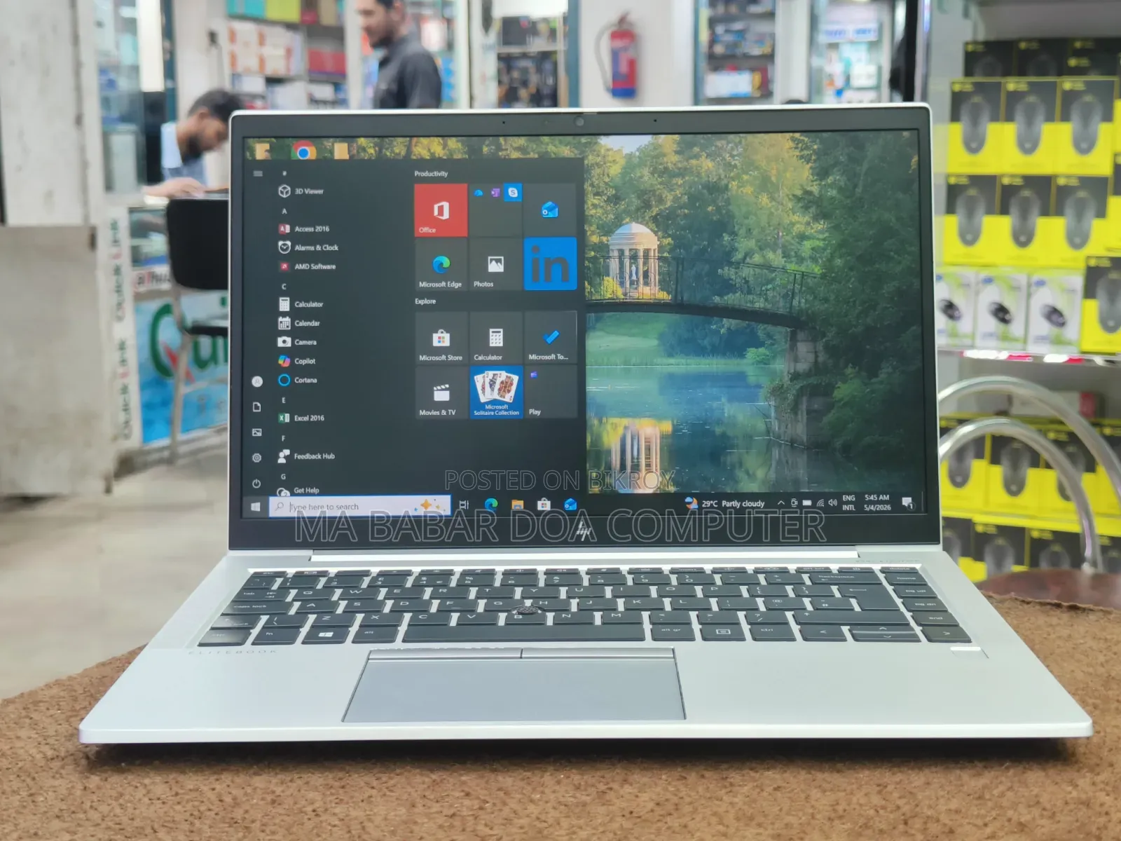Laptop HP EliteBook 845 G7 8GB AMD Ryzen 5 SSD 256GB
