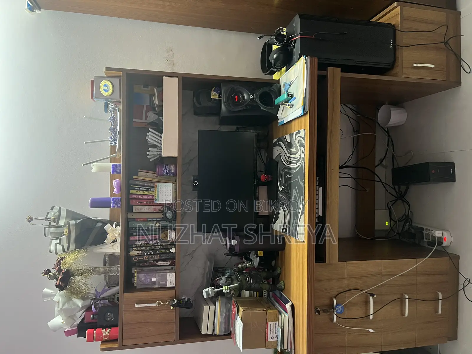 Huge Study Table/Computer Table/Desk (2 in 1)