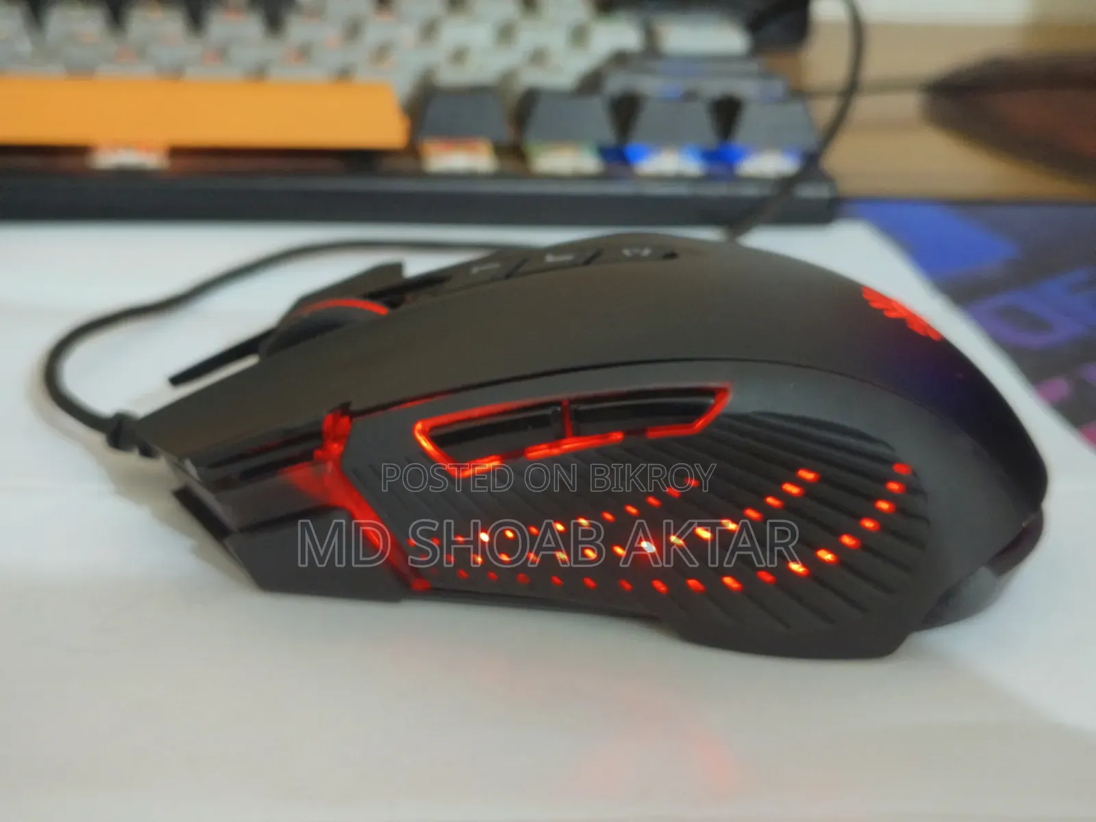 A4tech Bloody J90s 2-Fire RGB Animation Gaming Mouse for Sale