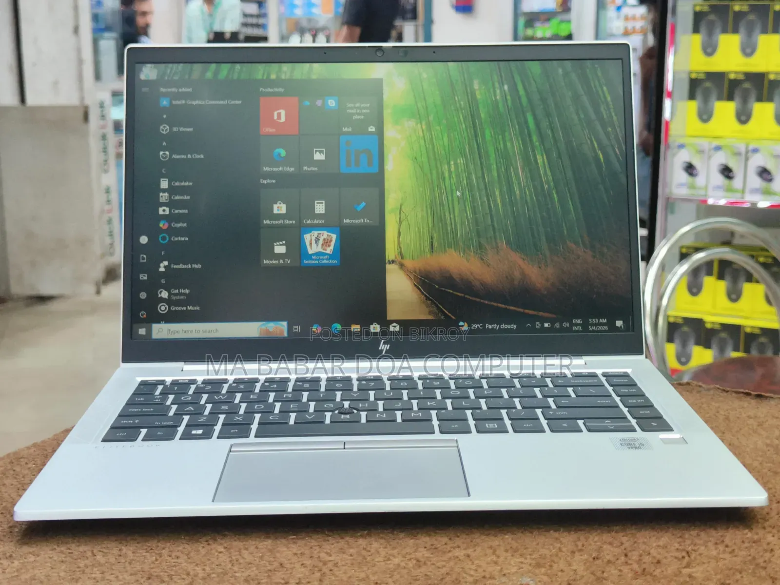 Laptop HP EliteBook 840 G7 8GB Intel Core I5 SSD 256GB