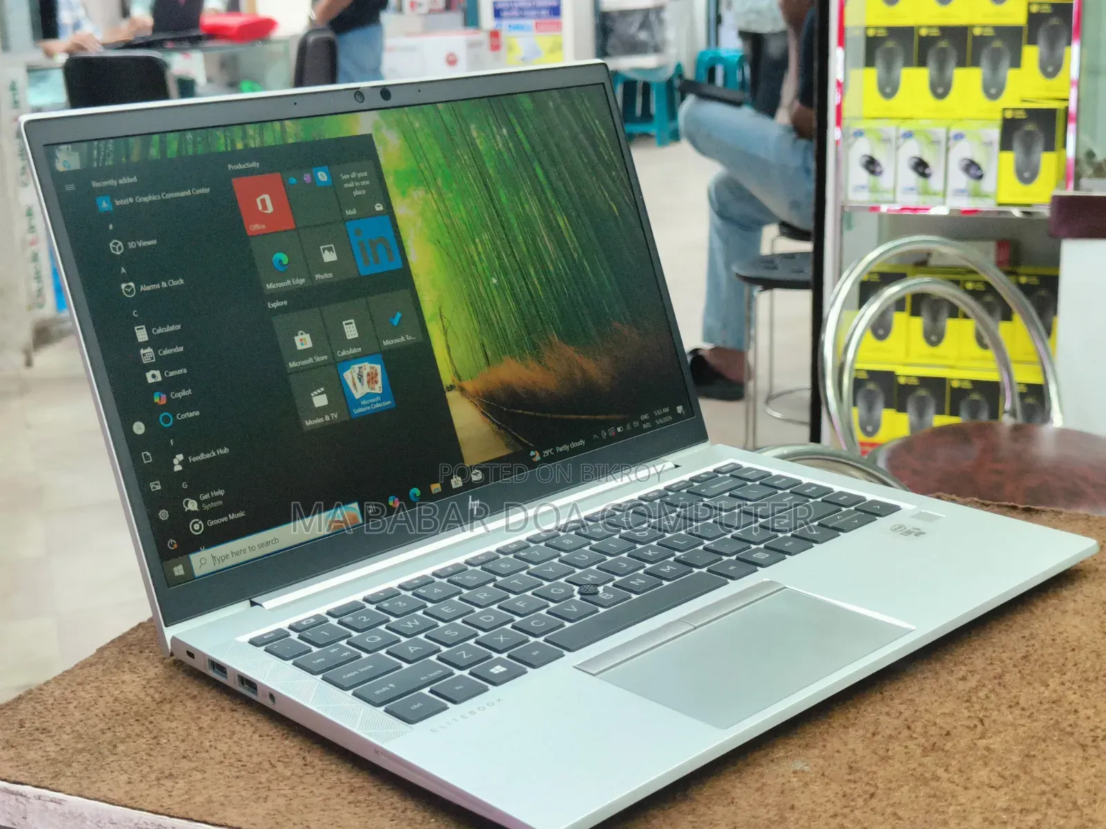Laptop HP EliteBook 840 G7 8GB Intel Core I5 SSD 256GB