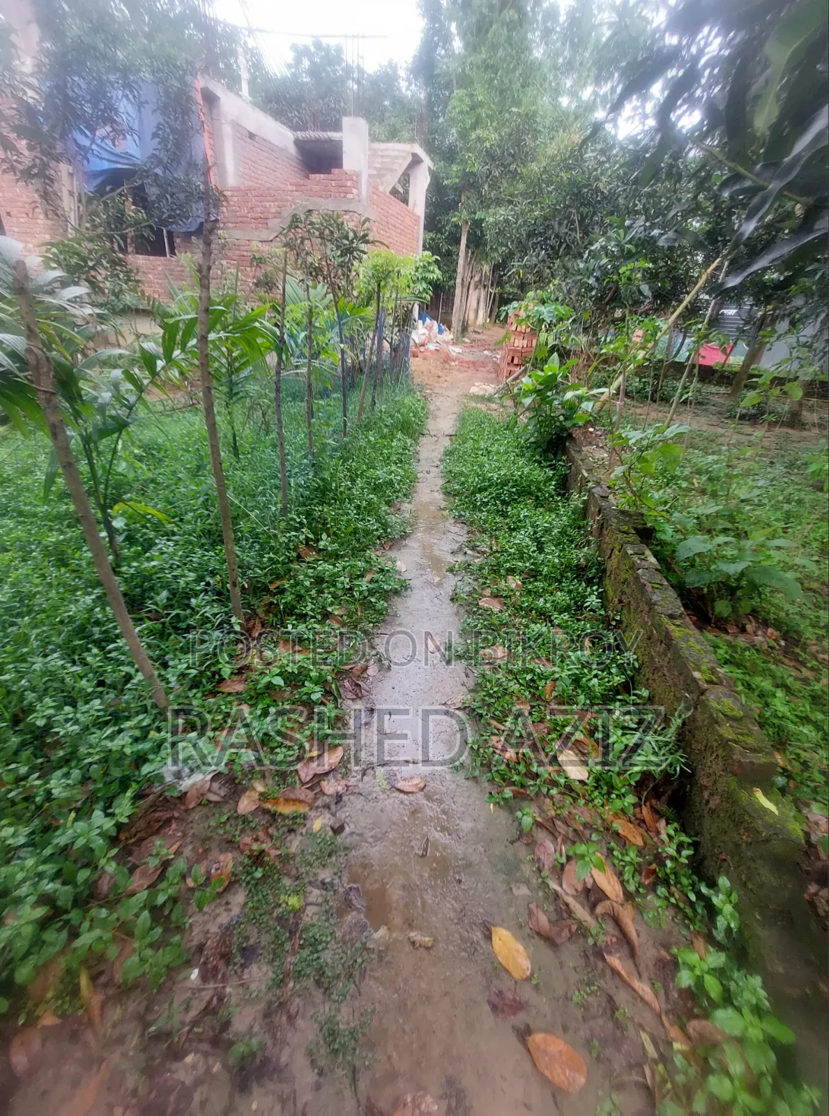 6 Katha Land 3 Tala Foundation 1 Tala Building Roof Complete for Sale