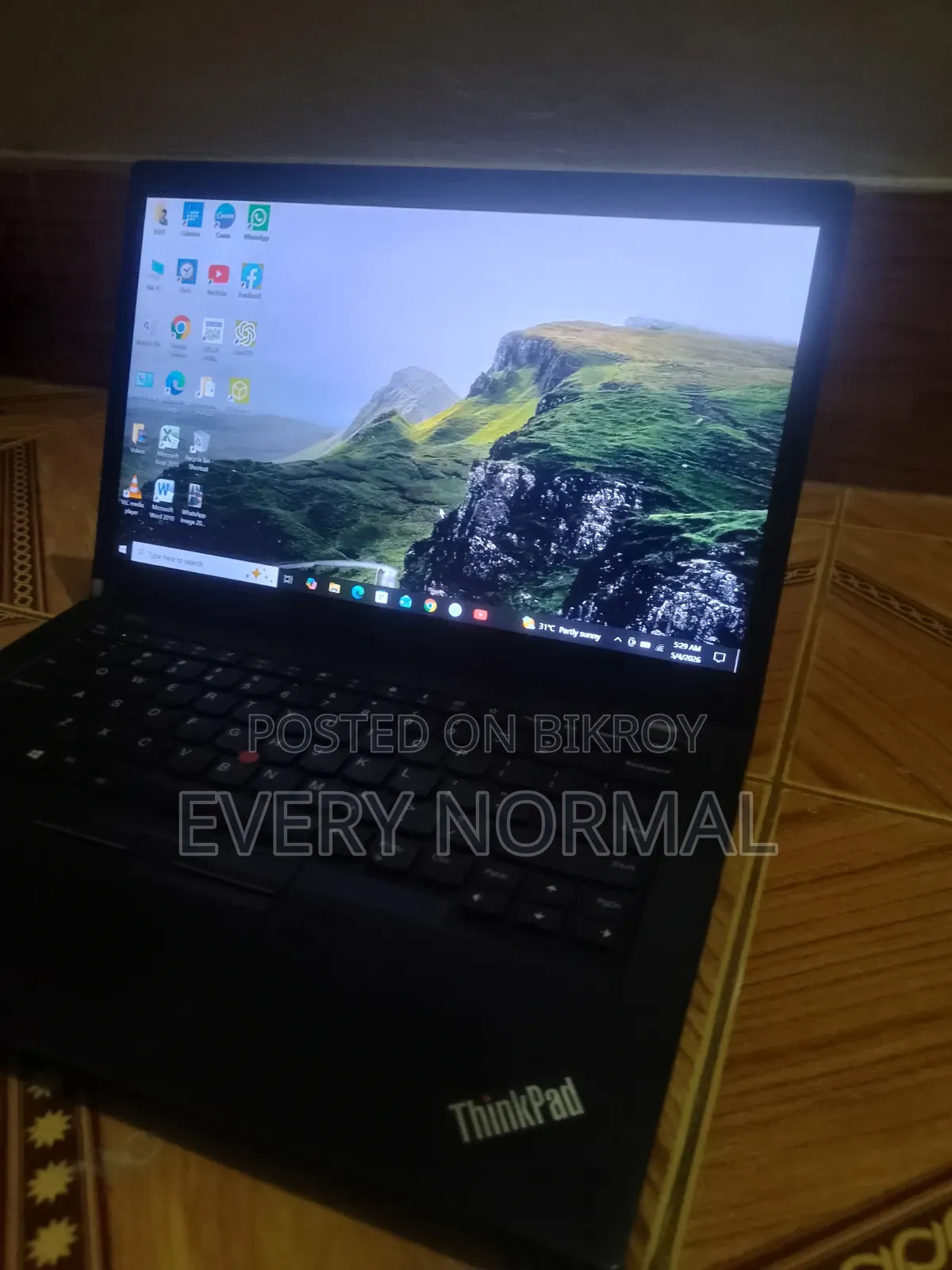 Laptop Lenovo ThinkPad T470s 8GB Intel Core I5 SSD 256GB