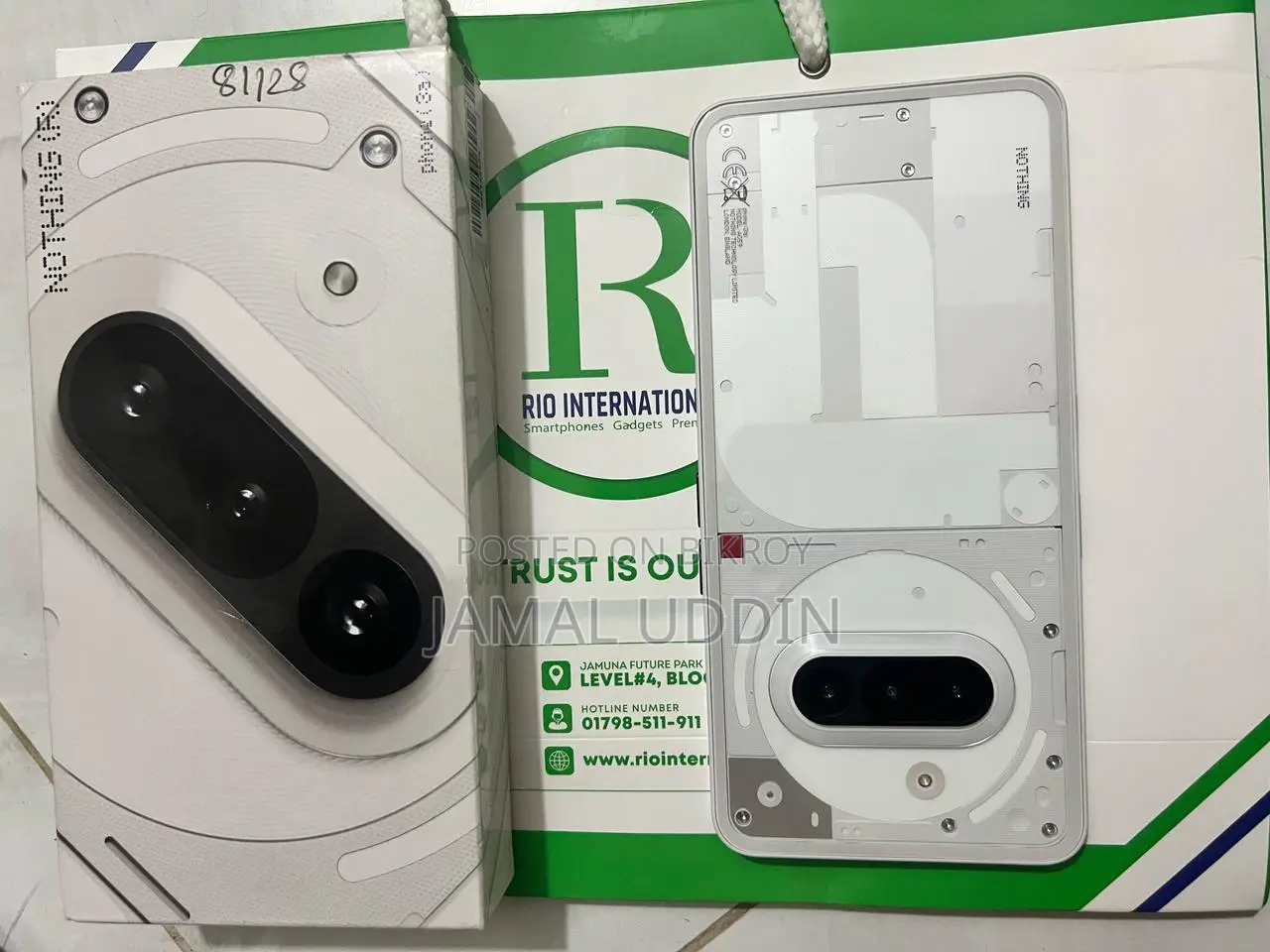Nothing Phone 3a 128 GB White