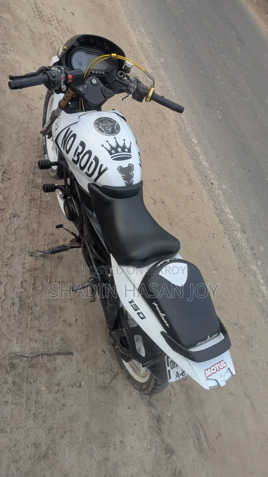 Bajaj Pulsar 150 2015 White