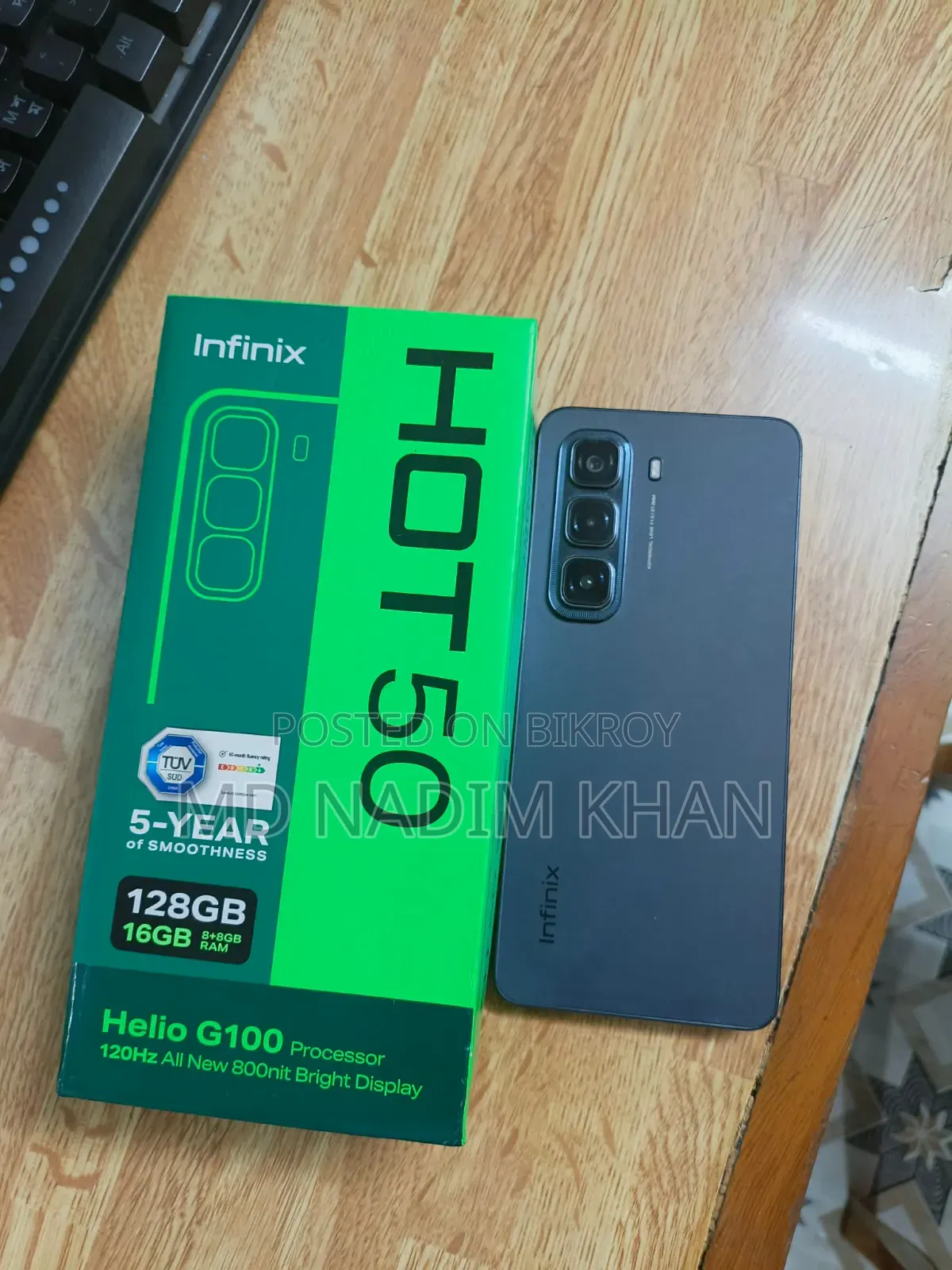 Infinix Hot 50 128 GB Black