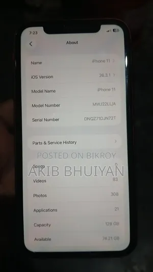 Apple iPhone 11 128 GB Red