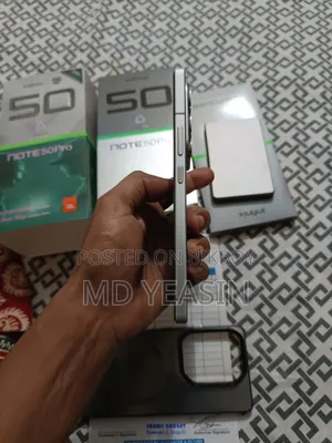 Infinix Note 50 Pro 256 GB Silver