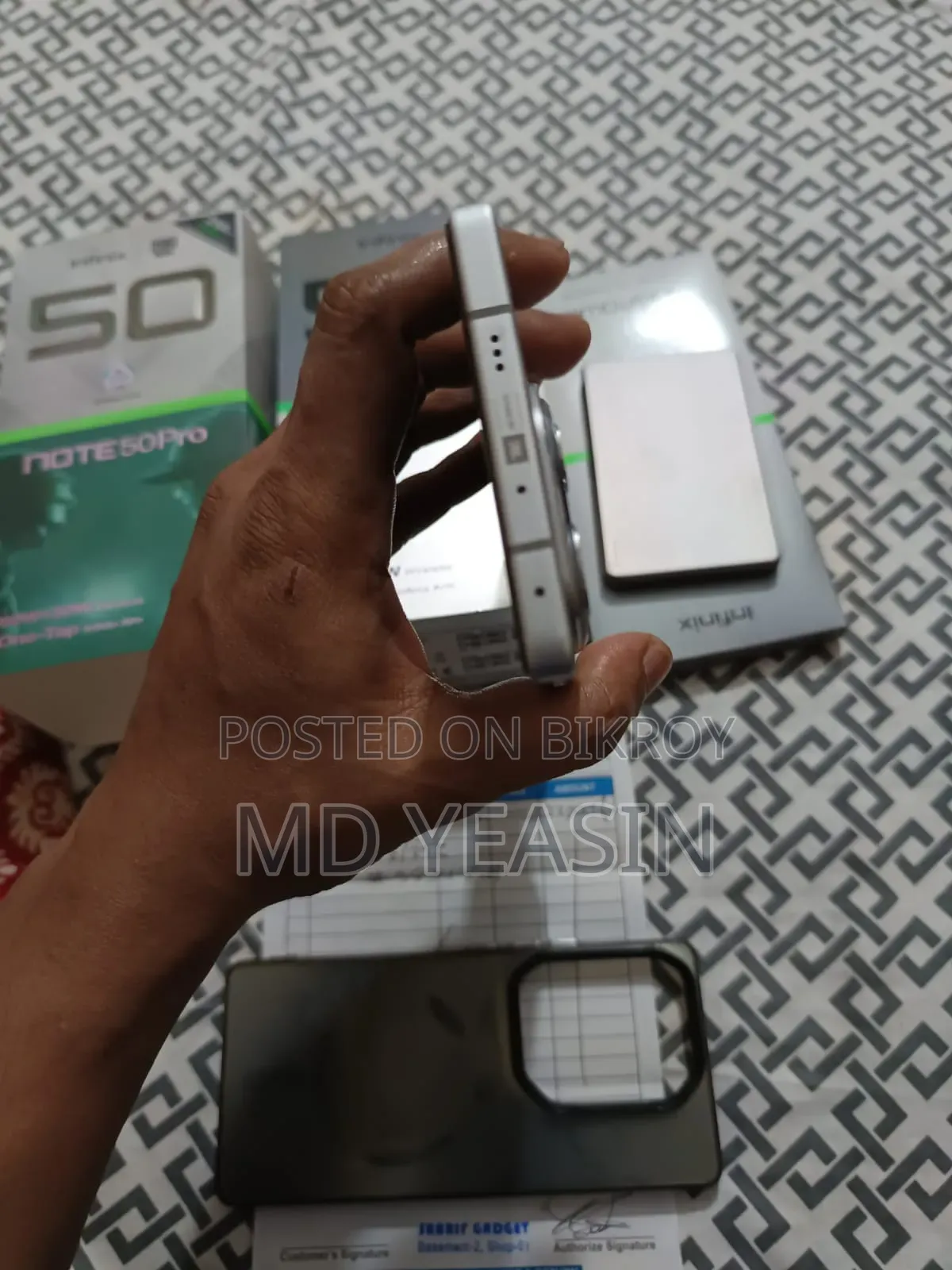 Infinix Note 50 Pro 256 GB Silver