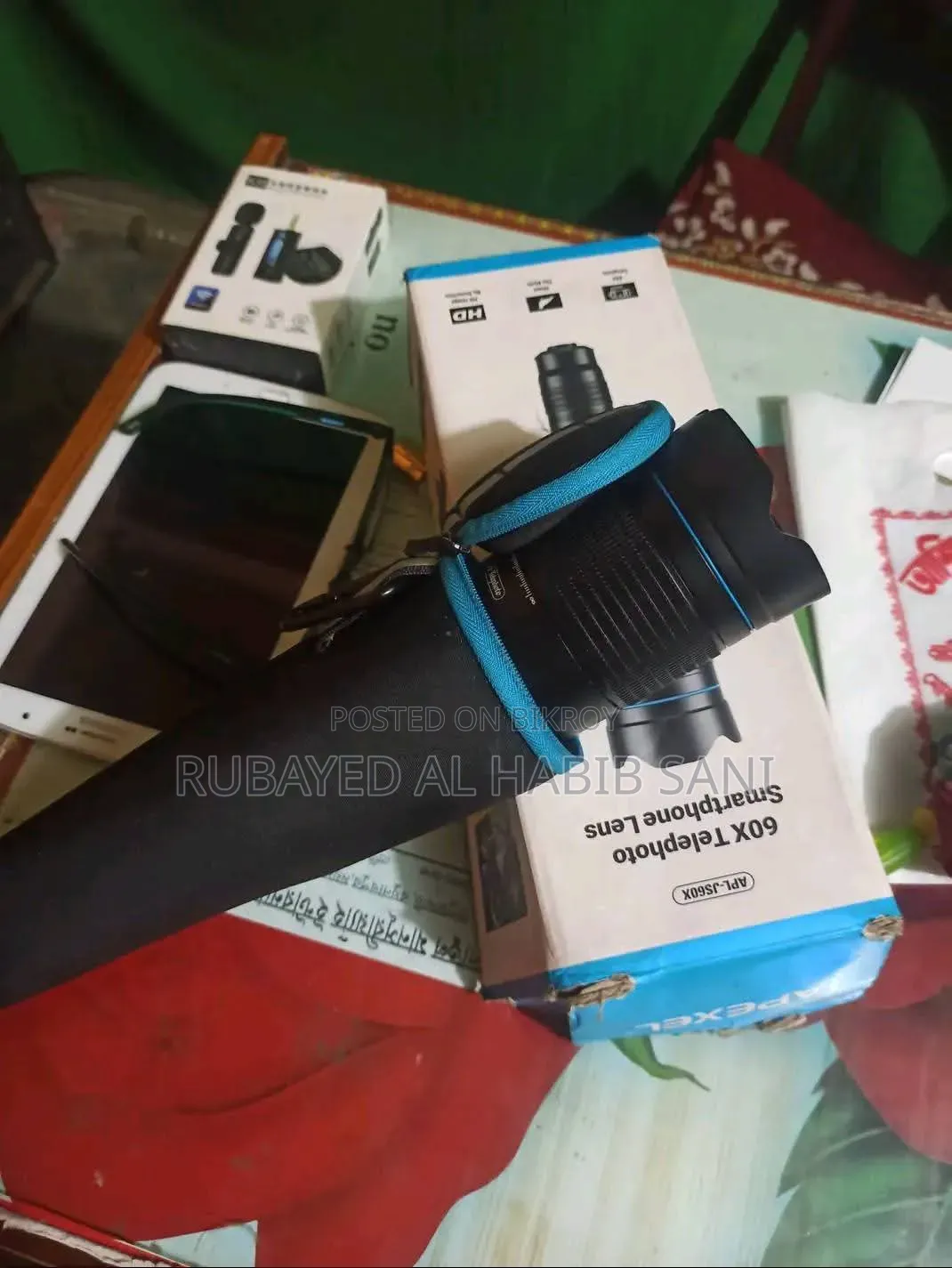 60x Telephoto Smartphone Lens