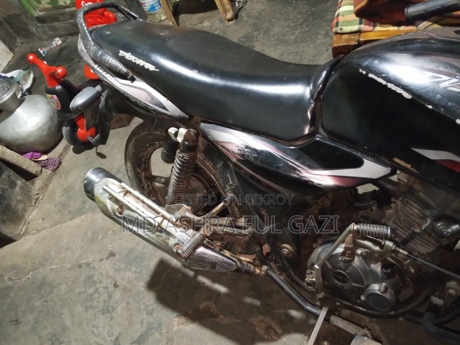 Bajaj Discover 100 2013 Black