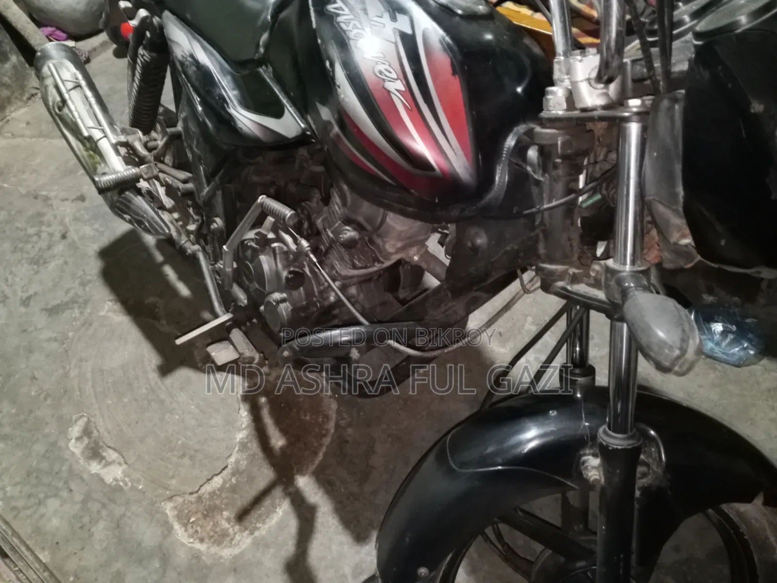 Bajaj Discover 100 2013 Black