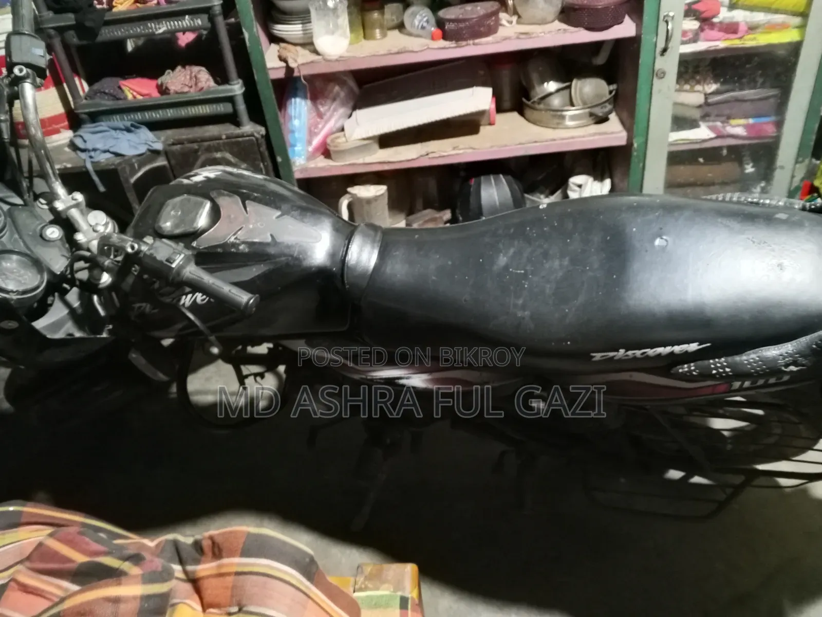 Bajaj Discover 100 2013 Black