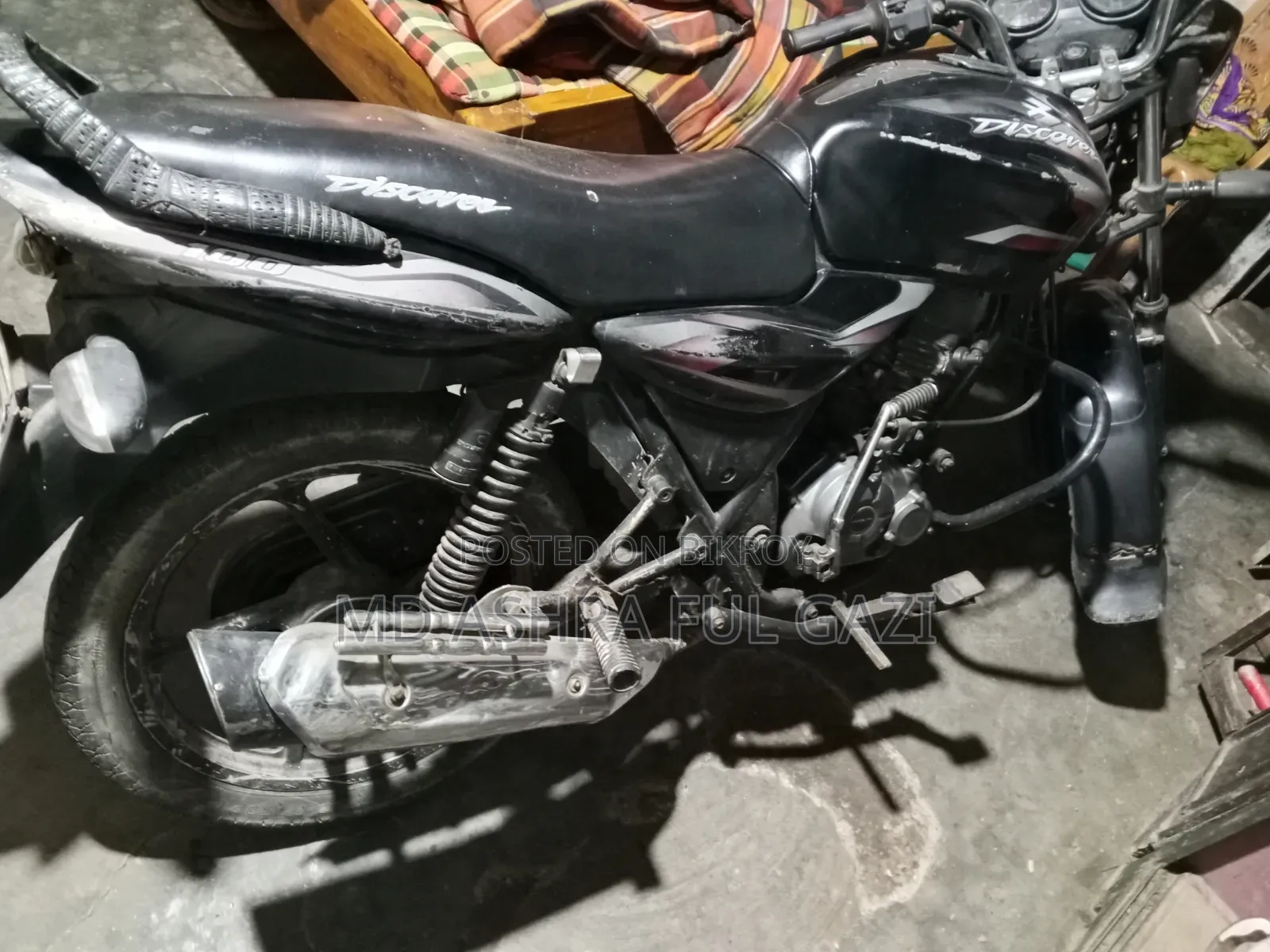 Bajaj Discover 100 2013 Black