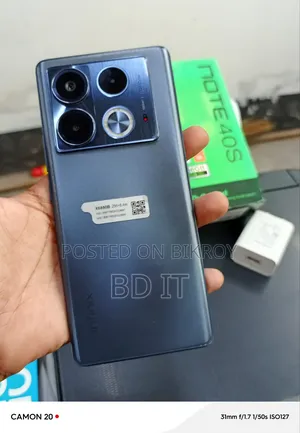 ইনফিনিক্স নোট ৪০এস ২৫৬ জিবি ব্ল্যাক