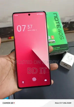 ইনফিনিক্স নোট ৪০এস ২৫৬ জিবি ব্ল্যাক