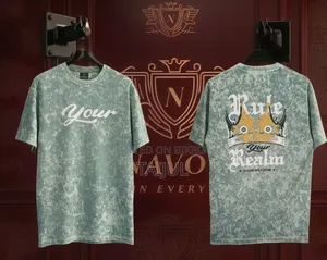 Premium Acid Wash Drop Shoulder T-shirt