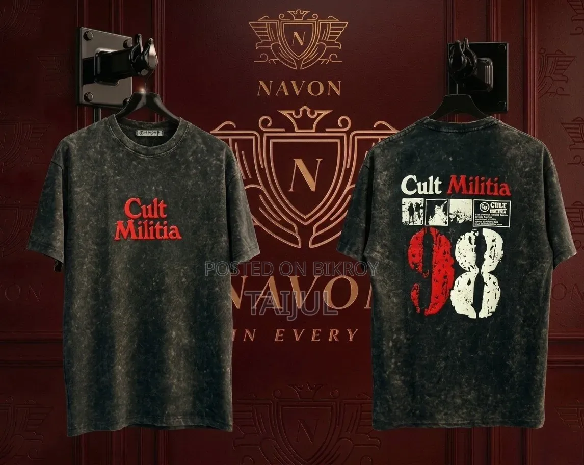 Premium Acid Wash Drop Shoulder T-shirt