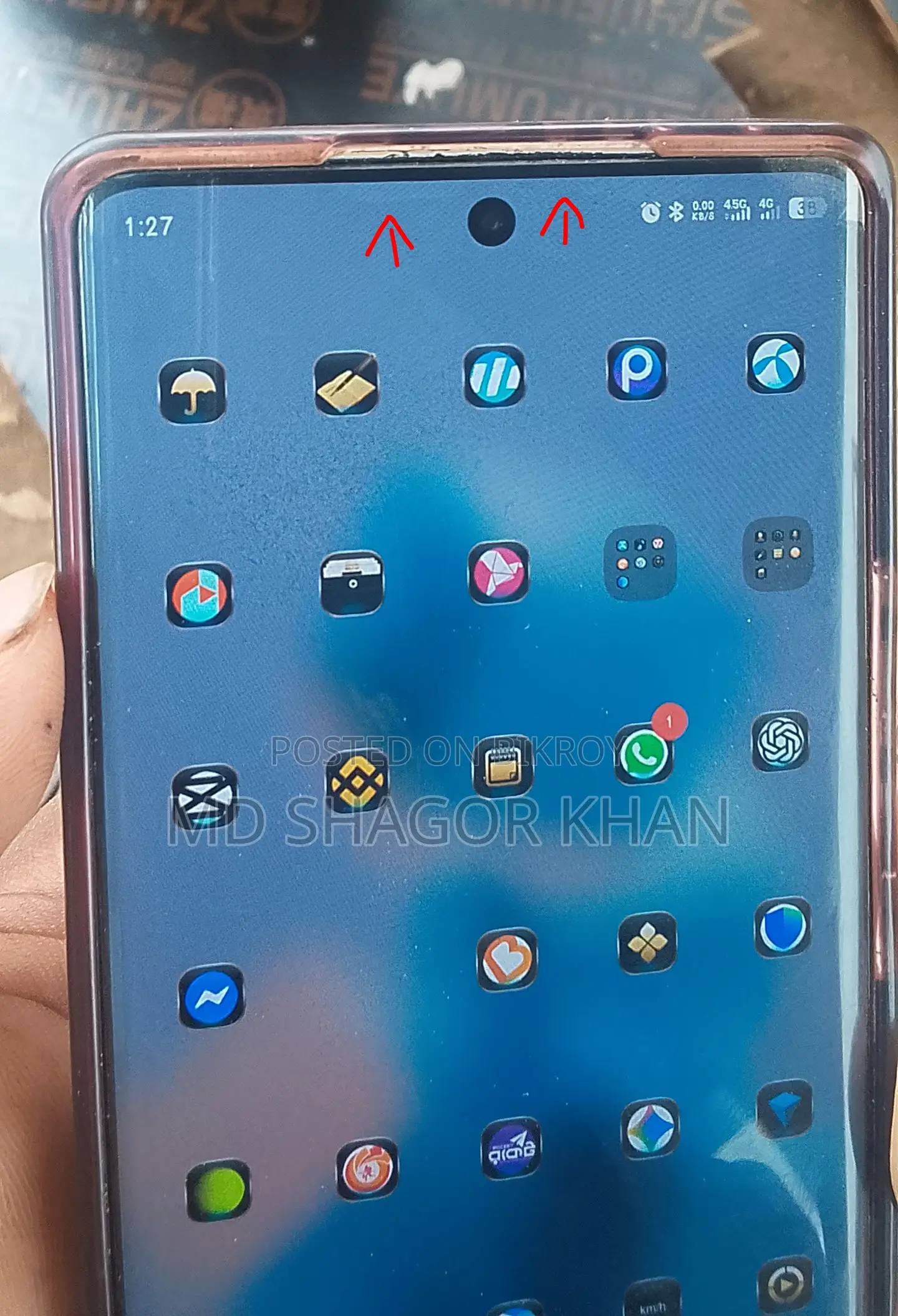 Infinix Note 40S 256 GB Green