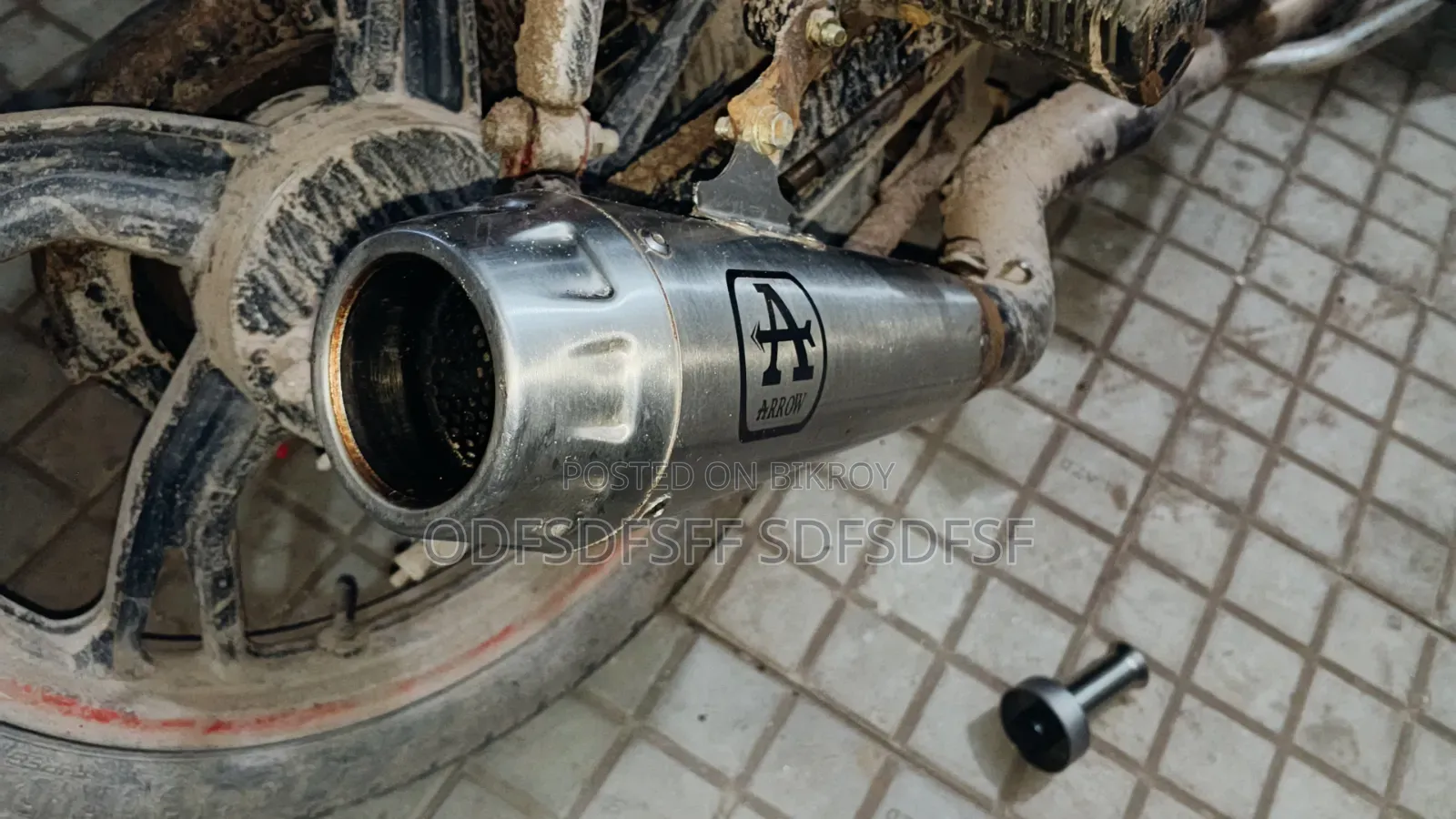 বাইকের জন্য অ্যারো এক্সজস্ট