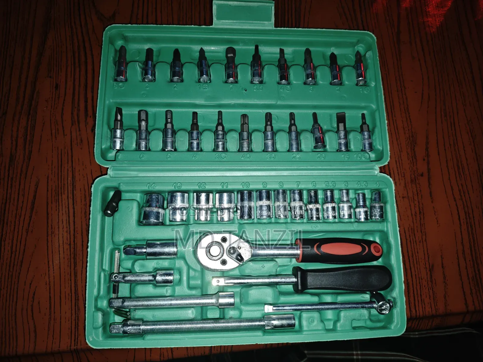 46 Pcs Socket Wrench Set