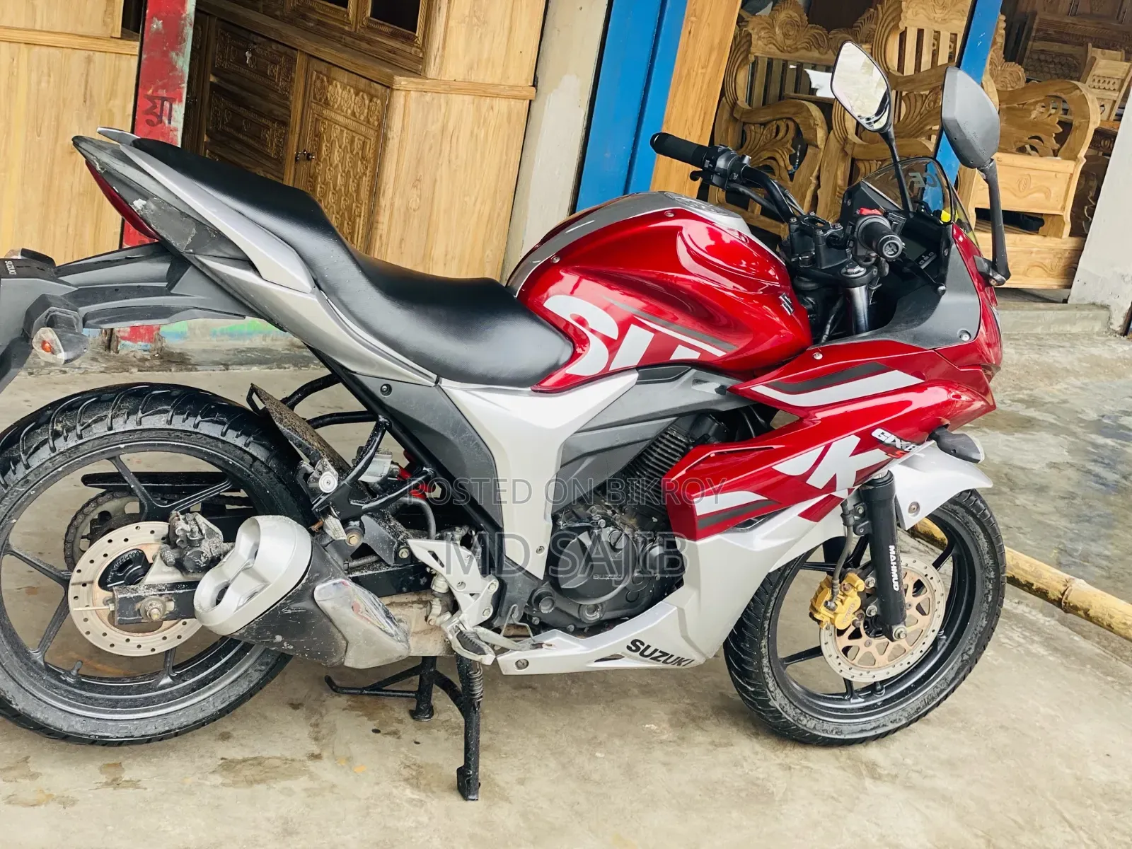 Suzuki Gixxer SF FI 2020 Red