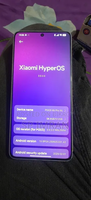 Xiaomi Poco X6 Pro 512 GB Silver