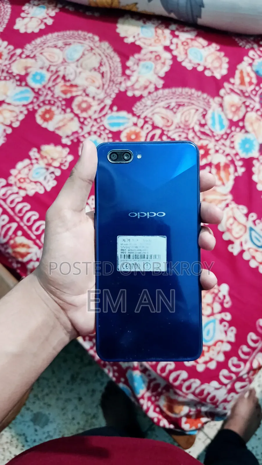 Oppo A3s 256 GB Blue