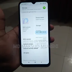 Xiaomi Redmi 10A 128 GB Black